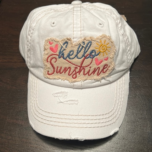 HELLO SUNSHINE VINTAGE BALLCAP - Picture 2 of 3